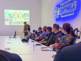 Imparten conferencia de Seguridad Nacional a mandos de Seguridad Pública en Delicias