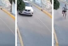 Jovencitas logran escapar de intento de secuestro; todo quedó grabado