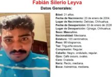 Continúa la búsqueda de Fabián Silerio Leyva, joven de Delicias desaparecido hace 4 meses en Ojinaga