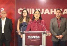 Morena convoca a marcha en Chihuahua para exigir que Maru Campos comparezca ante el Senado