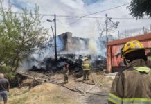 Bomberos atienden 4 incendios simultáneos en Ciudad Juárez; hay casas con pérdida total