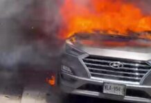 Incendian auto dentro de vivienda en Culiacán y causan daños