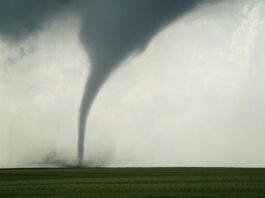 Emiten alerta por posible torbellino o tornado en Ciudad Acuña, Coahuila