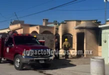 Incendio por corto circuito en TV moviliza a bomberos en Camargo; madre y 2 niños salen ilesos