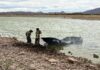 Hombre sufre quemaduras en 90% de su cuerpo tras incendiarse lancha en presa Chihuahua