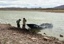 Hombre sufre quemaduras en 90% de su cuerpo tras incendiarse lancha en presa Chihuahua
