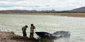 Hombre sufre quemaduras en 90% de su cuerpo tras incendiarse lancha en presa Chihuahua