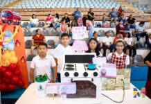 Realizan en Meoqui primera Expo “Aprende a Mantenerte Seguro” con participación de 10 escuelas primarias