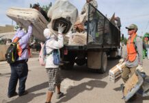 Retira Destilichadero 7.5 toneladas de desechos en Vicente Guerrero y Paseos del Algodón; este jueves tocará en Montealbán