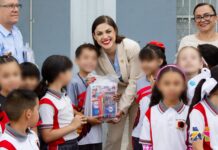 Encabeza Miriam Soto entrega de útiles escolares y mochilas a estudiantes, beneficiarán a 57 escuelas en Meoqui