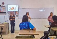 Imparte Gobierno de Meoqui pláticas en escuelas sobre temas para adolescentes