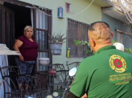 Refuerza Protección Civil acciones de fumigación en Laderas del Norte para prevenir dengue y rickettsiosis
