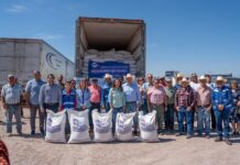 Entrega Jesús Valenciano 93 toneladas de maíz rolado para fortalecer al sector ganadero de Delicias y la región