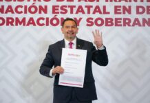 Cruz Pérez Cuéllar se registra en Morena rumbo a coordinación estatal en Chihuahua
