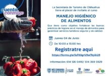 Invita IDEA a participar en curso de manejo higiénico de alimentos en Delicias