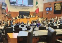 Congreso valida reformas judicial y de intervención extranjera; oposición protesta