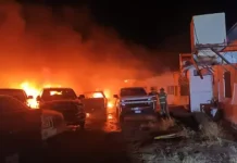 Confirma Fiscalía que incendio en oficinas de Ojinaga fue provocado