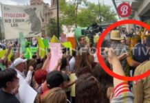 Esquiva Cruz a morenistas que le reprochan corrupción; salió escoltado