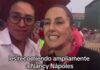 Videos de Sheinbaum apoyando a alcaldesa acusada de simular secuestro generan polémica