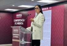 Ariadna Montiel critica a Maru Campos y defiende giras de Morena en Chihuahua rumbo a 2027