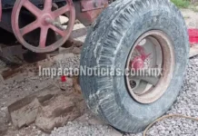 Hombre resulta grave tras accidente con perforadora en rancho de Camargo