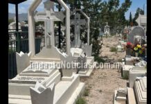 Denuncian vandalismo en más de 50 tumbas del Panteón Municipal de Camargo