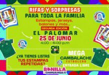 Invitan a cambiar estampas en El Palomar; habrá rifas y sorpresas para toda la familia