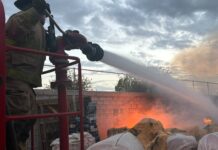 Bomberos controlan incendio en bodega y llaman a prevenir riesgos con materiales combustibles