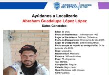 Buscan a hombre desaparecido en Durango; es originario de Delicias