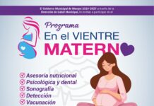 Este viernes atención a mujeres embarazadas en jornada del programa “En el Vientre Materno”