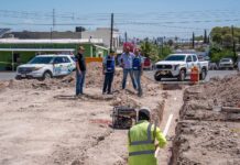 Edgar Ruiz supervisa obras de gran inversión de la JMAS Delicias