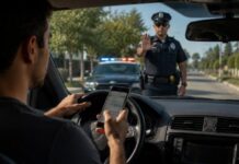 Detienen a hombre que atropelló a agente de tránsito tras infracción por usar celular