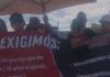 Dan paso libre en caseta de Saucillo en protesta contra la Ley del ISSSTE