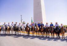 Marco Bonilla recibe a jinetes de la Cabalgata Villista 2026: “Son guardianes del espíritu guerrero de Chihuahua