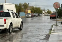 Lluvias dejaron hasta 8 milímetros de acumulado en Camargo