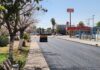 Concluyen aplicación de carpeta asfáltica en primer tramo de la avenida Agricultura