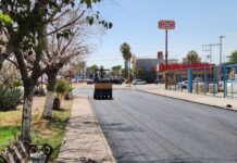 Concluyen aplicación de carpeta asfáltica en primer tramo de la avenida Agricultura
