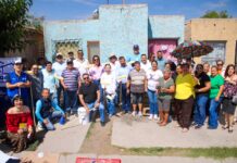 Fito Gardea impulsa el programa “Pinta tu Casa” para mejorar viviendas y la imagen urbana de Saucillo
