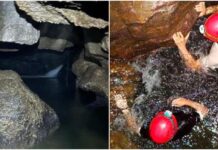 Familia de seis queda atrapada en gruta de Puebla; rescatan a dos