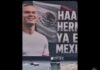 Haaland responde a espectacular en Chihuahua con bandera de México