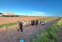 Vuelca Ford Explorer en la Chihuahua-Juárez; hay 4 lesionados