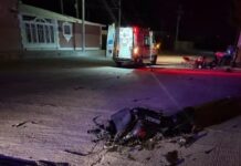Joven de 22 años muere tras accidente en motocicleta en Delicias