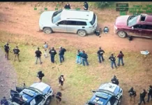 SSPE abate a uno tras más de 30 minutos de balacera en Cusihuiriachi; aseguran vehículos robados