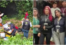 Evita lluvia rescate de cuerpos de familia atrapada en gruta de Puebla