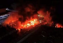 Arden 50 unidades de transporte en incendio en PepsiCo de Matamoros