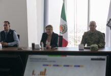 Maru Campos encabeza primera Mesa de Seguridad en la Torre Centinela