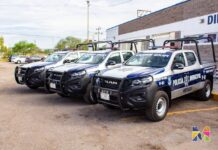 Fortalece Gobierno de Meoqui a Seguridad Pública con entrega de patrullas, cuatrimotos y equipamiento táctico