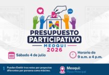 Invitan a participar este sábado en la votación del Presupuesto Participativo 2026 en Meoqui