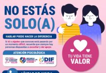 Promueve Gobierno de Meoqui líneas de ayuda para la prevención del suicidio y el cuidado de la salud mental