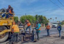 Concluye rehabilitación de la calle 8 Norte con aplicación de carpeta asfáltica
